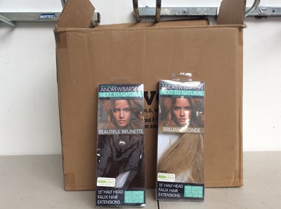 Lot 179 - Box Of Andrew Barton Faux Hair Extensions