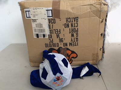 Lot 200 - Large Box Full Of Red/Blue Novelty Festival Hats