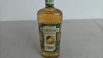 Lot 89 - A Bottle Of Becherovka Lemon Liqueur 1L