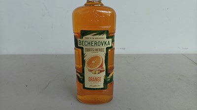 Lot 114 - A Bottle Of Becherovka Liqueur Orange&Ginger 1L