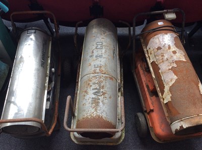 Lot 270 - 3 Petrol Storage Heaters, Various Brands