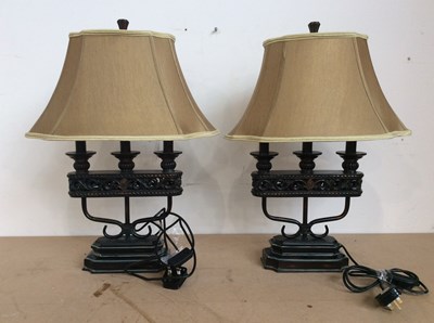 Lot 88 - 2 Vintage Style Looking Lamps