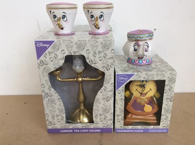 Lot 32 - Qty Of beauty & the beast Disney Figures