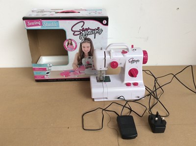 Lot 201 - Sewing studio kids sewing machine
