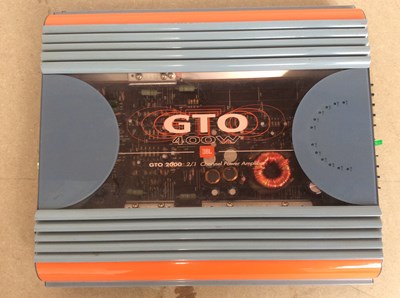 Lot 211 - GTO 400w Car AMP - Channel Power Amplifier