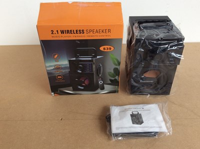 Lot 35 - 2.1 Wireless Portable Speaker