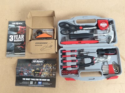 Lot 27 - Small DIY Home Tool Kit & Two Mini Block Planes