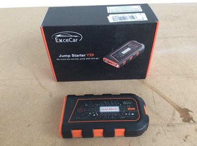 Lot 8 - ExceCar Portable Car Jump Starter Y29