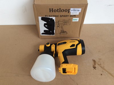 Lot 28 - 21v Lithium Electric Paint Spray Gun Unit, Pairs With Dewalt Battery