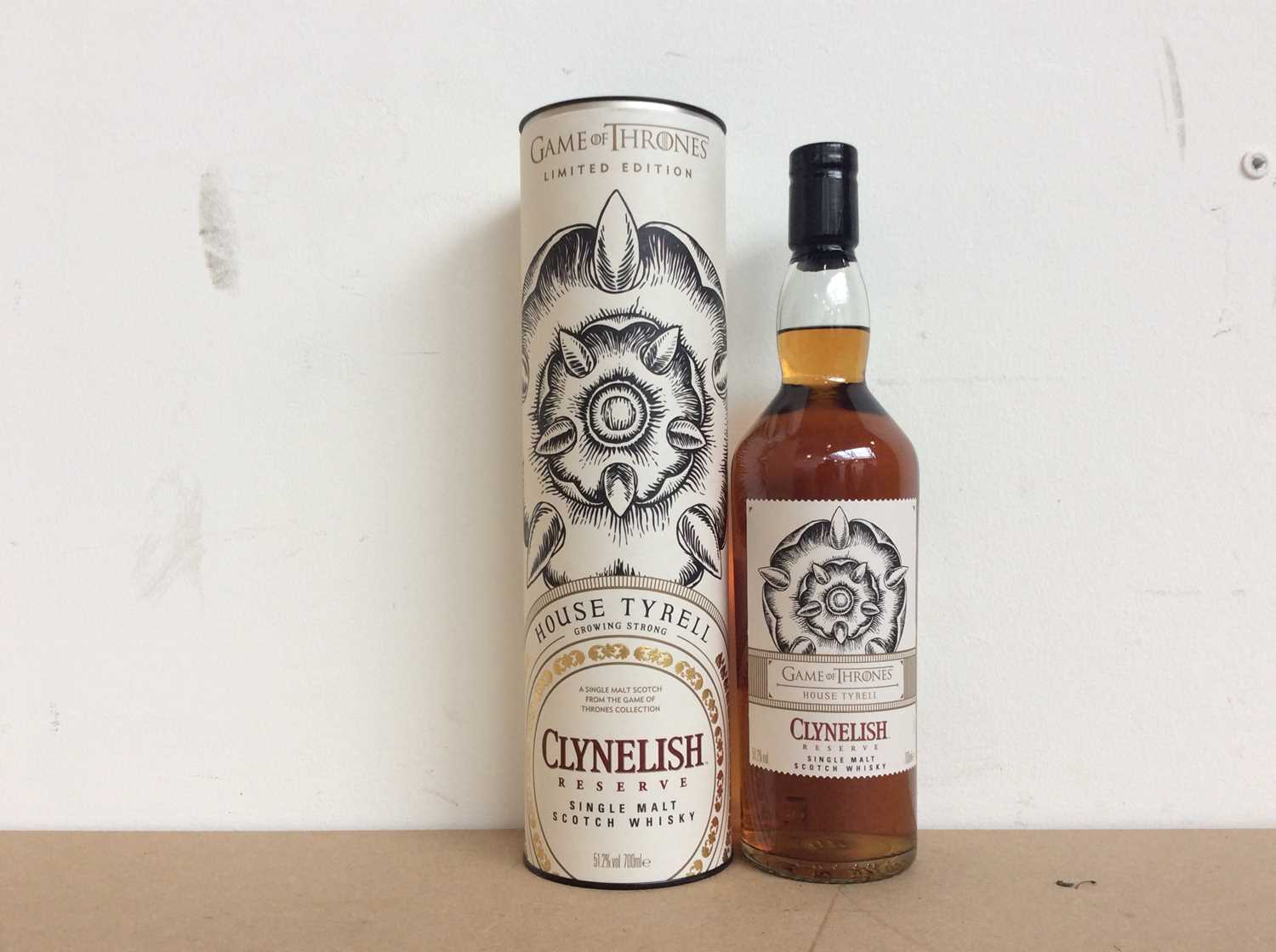Lot 123 - Clynelish Reserve Game of Thrones House Tyrell Edition Single Malt Scotch Whisky 70cl