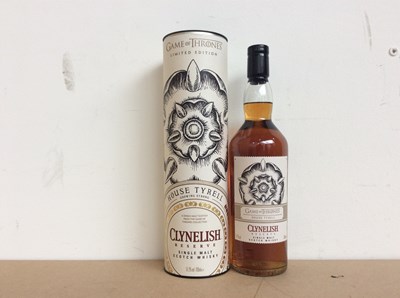 Lot 123 - Clynelish Reserve Game of Thrones House Tyrell Edition Single Malt Scotch Whisky 70cl