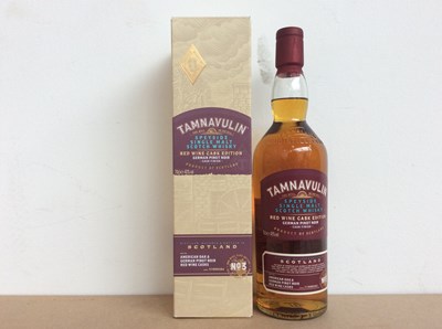 Lot 108 - Tamnavulin Red Wine Cask Edition Speyside Single Malt Scotch Whisky 70cl