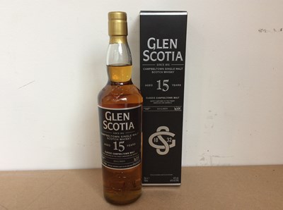 Lot 122 - Glen Scotia 15 Year Old Classic Campbeltown Malt Campbeltown Single Malt Scotch Whisky 70cl