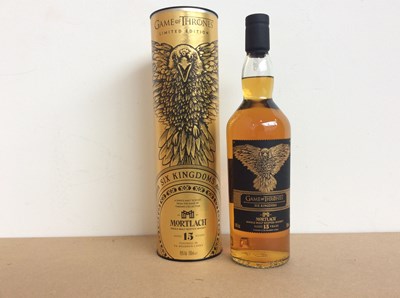 Lot 139 - Mortlach 15 Year Old Game of Thrones Six Kingdoms Edition Bourbon Cask Single Malt Scotch Whisky 70cl