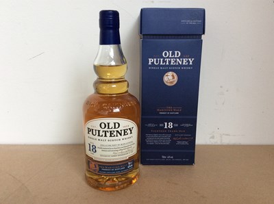 Lot 100 - Old Pulteney 18 Year Old Single Malt Scotch Whisky