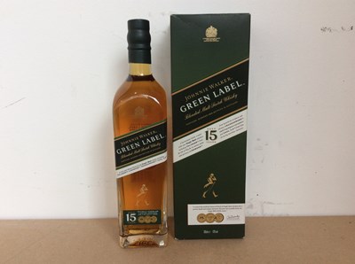Lot 110 - Johnnie Walker Green Label 15 Year old