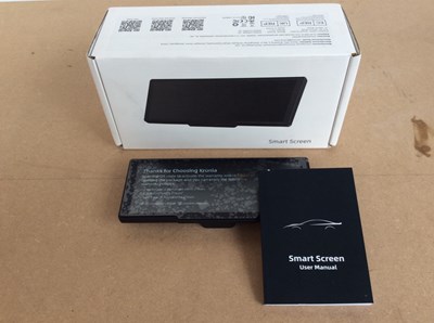 Lot 52 - Smart Screen For Rear View Mirror, Plays Music, Voice Control, Navigation ETC
