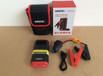 Lot 14 - Grepro Jump Starter Power Pack