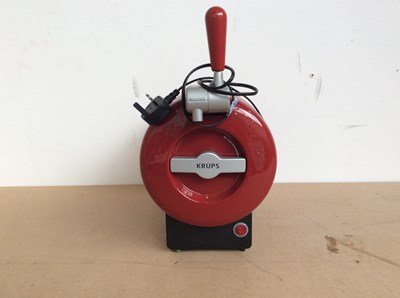 Lot 148 - Red Krups beer machine
