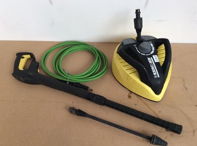 Lot 66 - Kärcher Lance & Patio/Paving Slab Cleaner With Hose