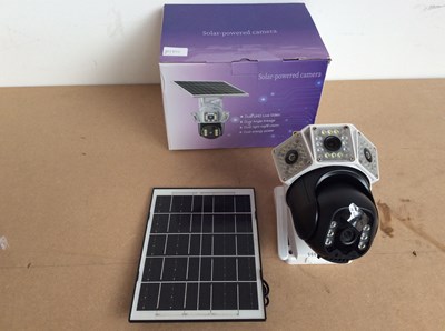 Lot 17 - Solar powered camera in box