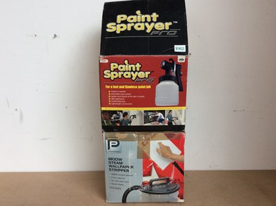 Lot 165 - Performance I800W Steam Wallpaper Stripper & JML Paint Sprayer