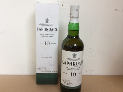 Lot 95 - Laphroaig Islay Single Malt Scotch Whisky 10yr