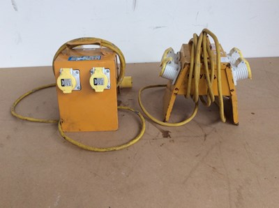 Lot 68 - Two 110v Site Splitter Box
