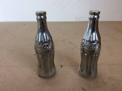 Lot 162 - Salt&pepper Coca Cola shakers