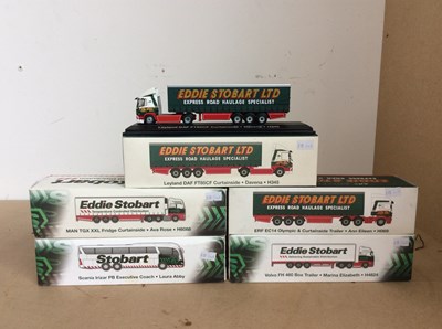 Lot 80 - Collection of corgi die cast model vechicles from Eddie stobart