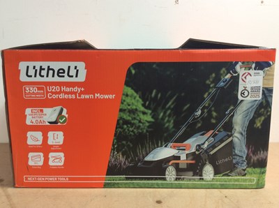 Lot 59 - Litheli U20 Handy+Cordless Lawnmower
