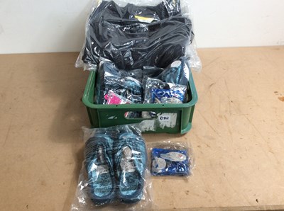 Lot 169 - Job Lot Of Mixed T-shirts XS, Slides Size 5 & Three Beauty Kits