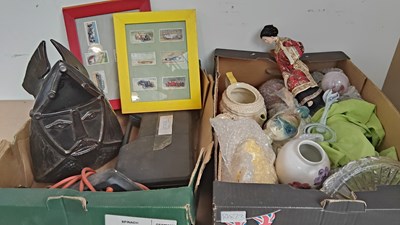 Lot 252 - Qty of misc including socket set and ceramics