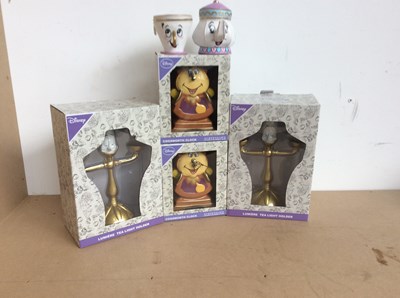 Lot 25 - Disney Collection Including clock,tea lighter holder and purses