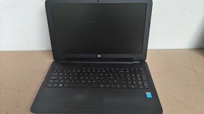 Lot 73 - HP laptop with i3 processor fully reset with windows no charger
