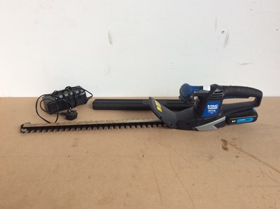 Lot 52 - Mac allister battery hedge trimmer Tested working