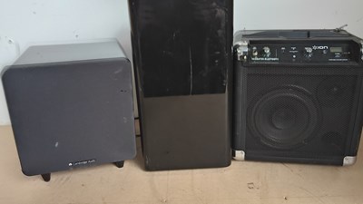 Lot 29 - Qty of speakers