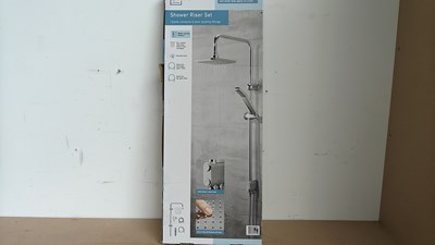 Lot 89 - Livarno shower riser set
