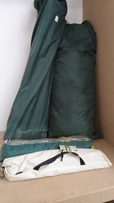 Lot 58 - 8 man tent ,4 man tent and awning