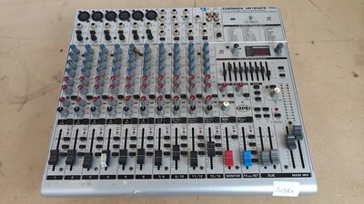 Lot 124 - Behringer euroack ub1832fx multi chanel mixing desk