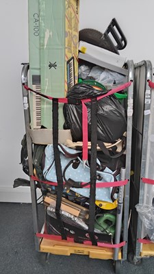 Lot 188 - Cage of house clearance misc