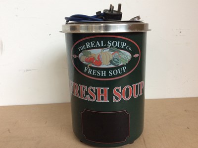 Lot 36 - Commercial soup kettle