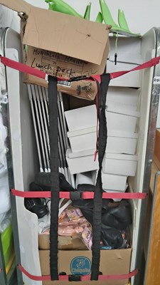 Lot 193 - Cage of misc new items ideal for markets