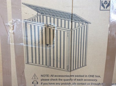 Lot 183 - Garden Storage Shed (Brown)