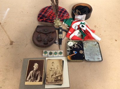 Lot 17 - Qty Of Kilt Accessories & Misc