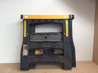 Lot 201 - 2 Adjustable sawhorse