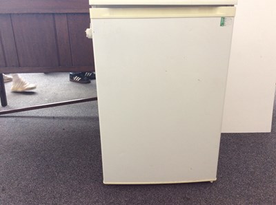 Lot 228 - Curry’s undercounter fridge with small freezer