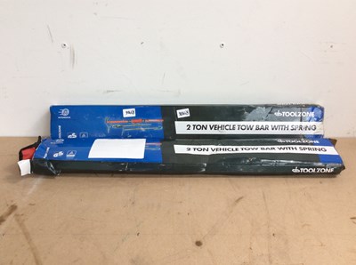 Lot 2 - Two 2 Ton Vehicle Tow Bar With Spring