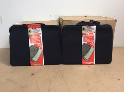 Lot 155 - 2 boxes of neoprene laptop bags