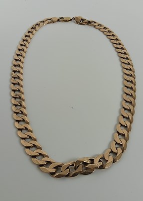 Lot 25 - 9ct Gold Curb chain, 91Gram est £2600-£2800
